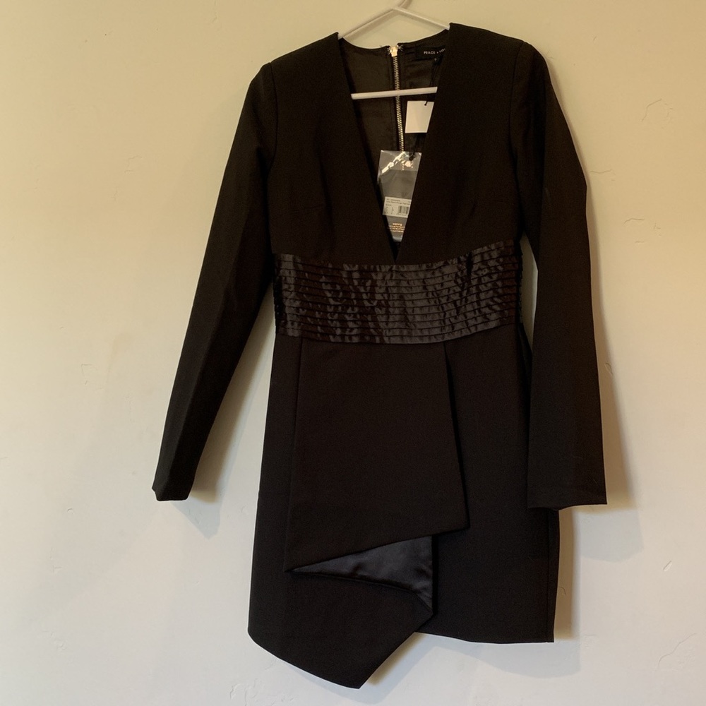 Misguided Black Dress